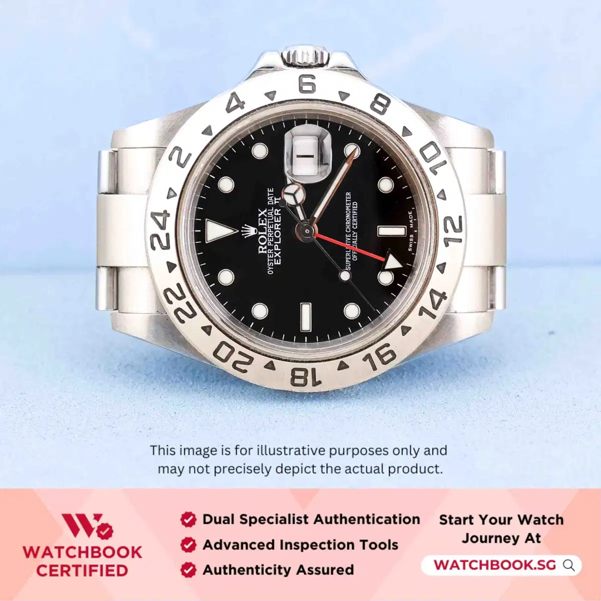Rolex Explorer II 16570 Black thumbnail