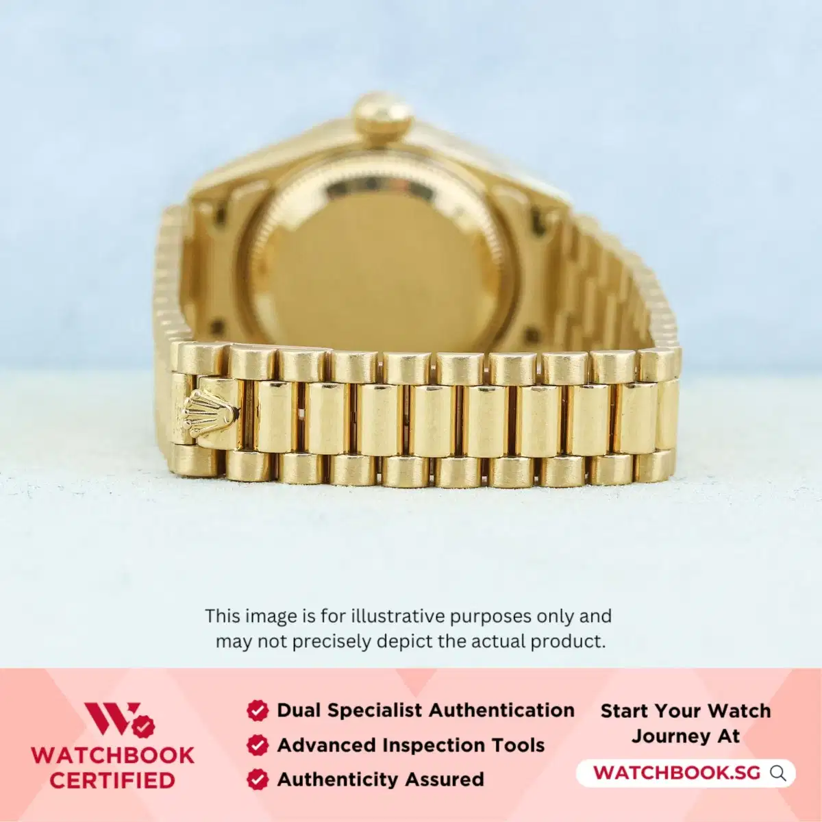 Rolex Datejust 69178 Coral Pink w 10 Pts Diamond President thumbnail