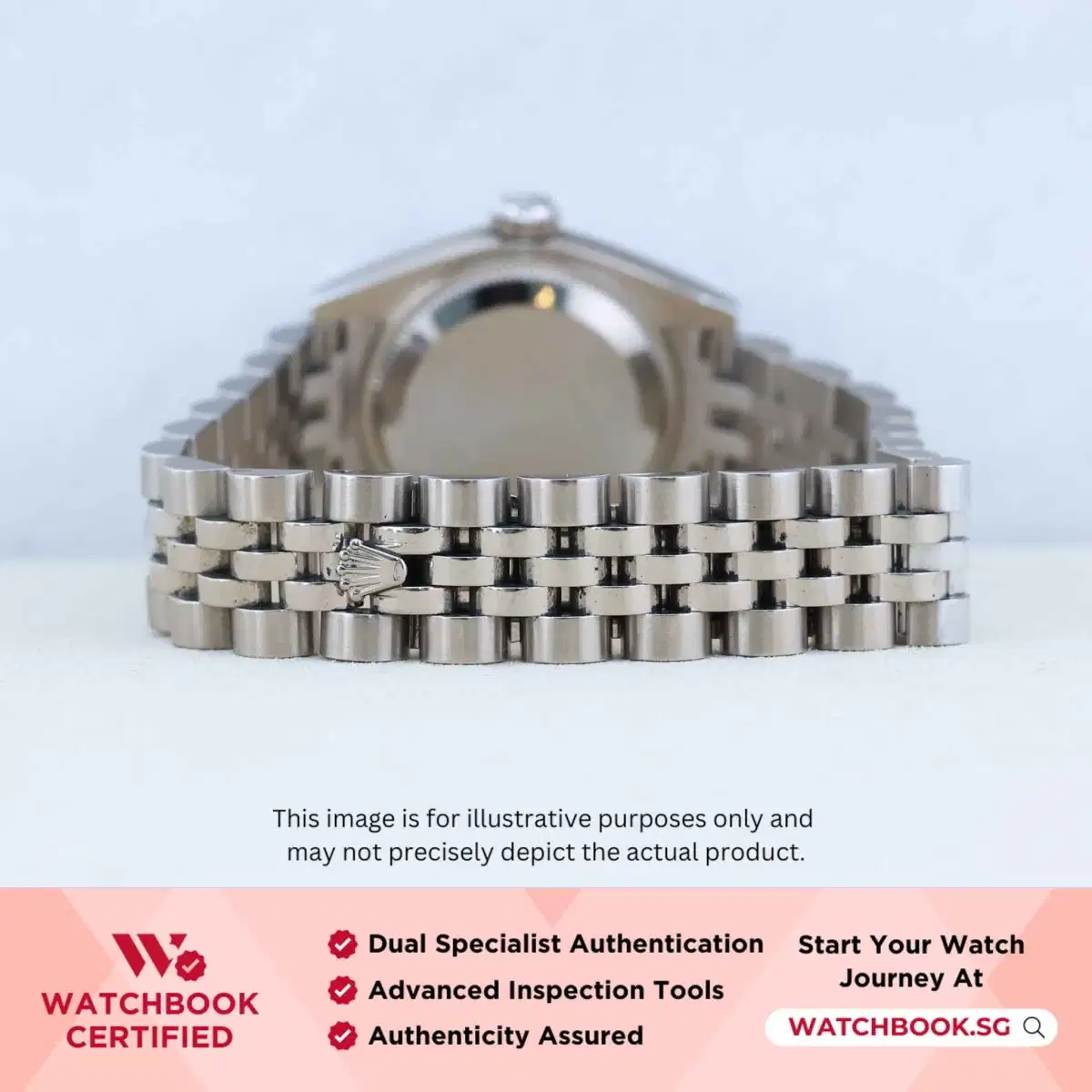 Rolex Datejust 179174 White Roman Jubilee thumbnail