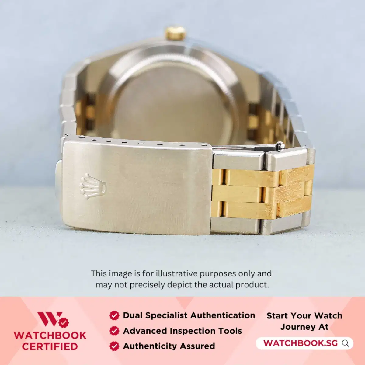 Rolex Datejust 1630 Silver Bracelet thumbnail