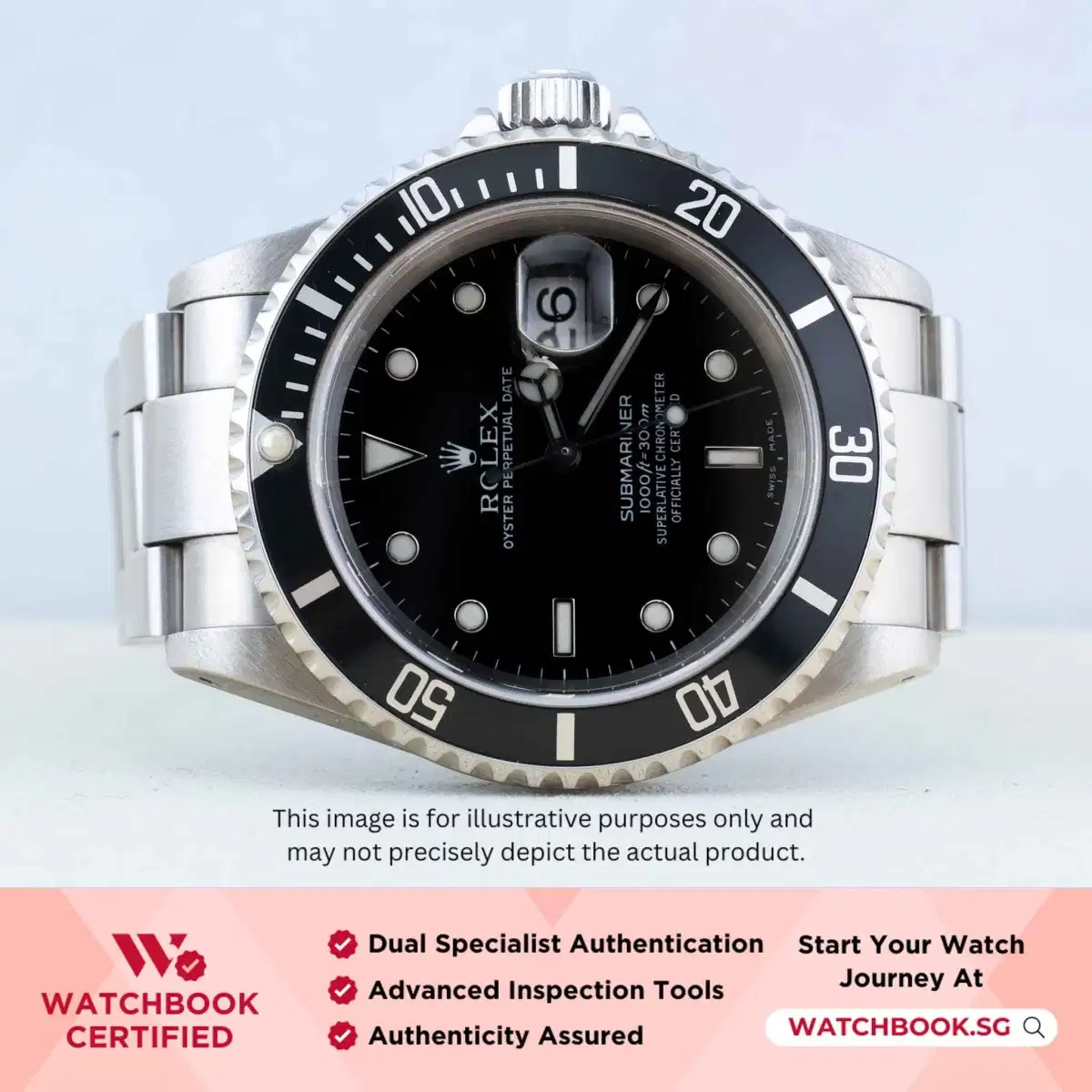 Rolex Submariner 16610 Black Oyster thumbnail
