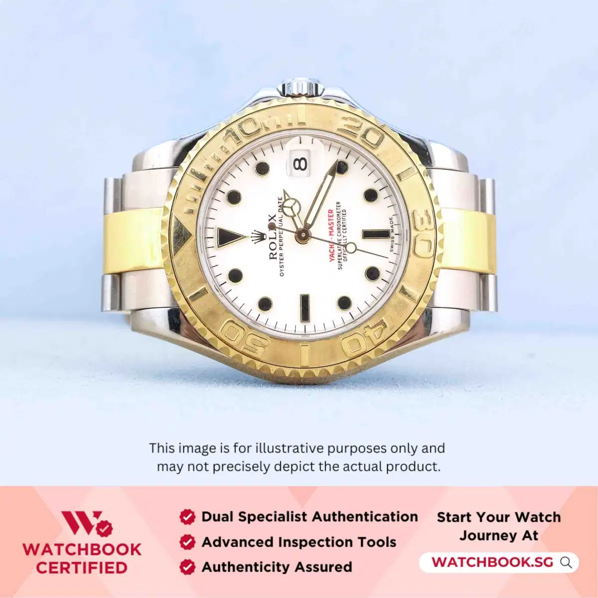 Rolex Yacht Master 168623 White thumbnail