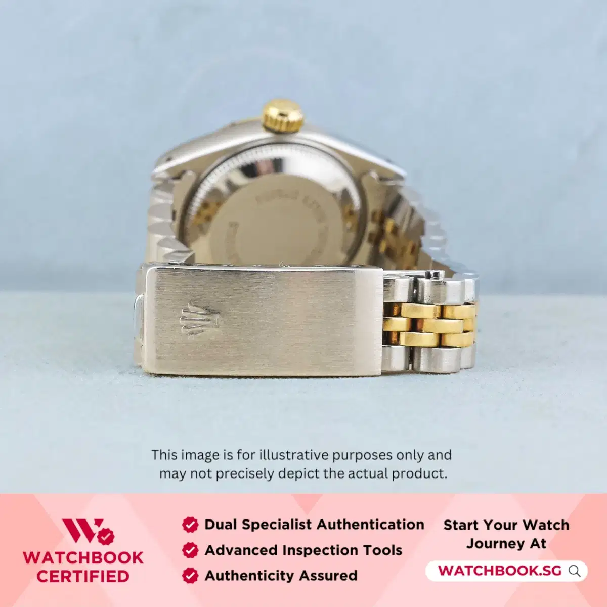 Rolex Datejust 69173 White Roman Jubilee thumbnail