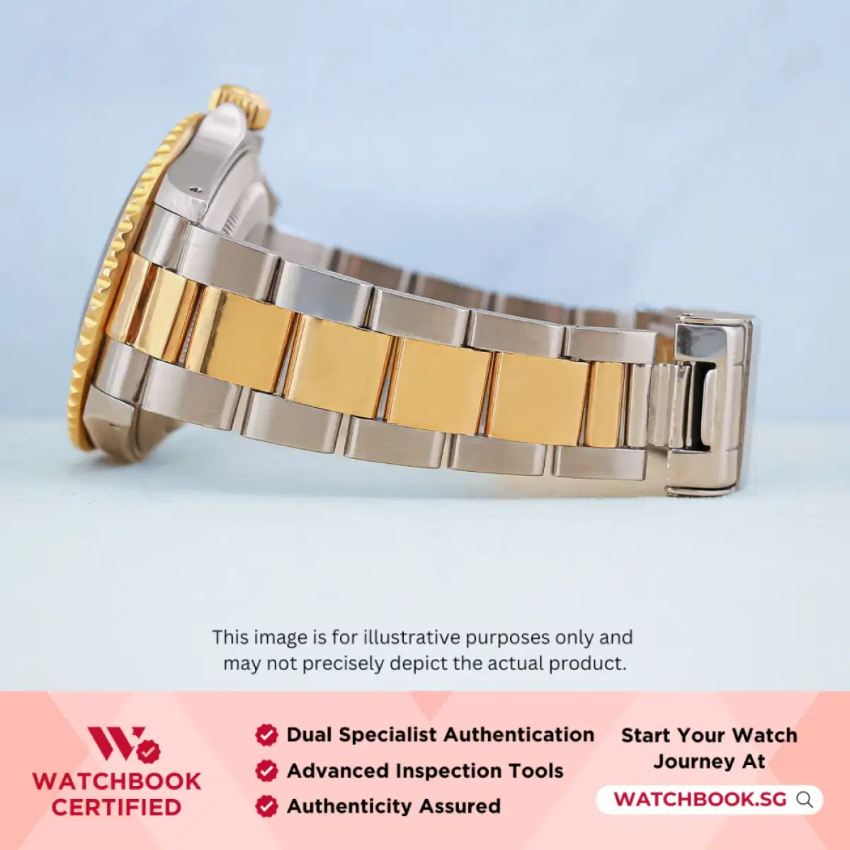 Rolex Submariner 16613LB Blue thumbnail