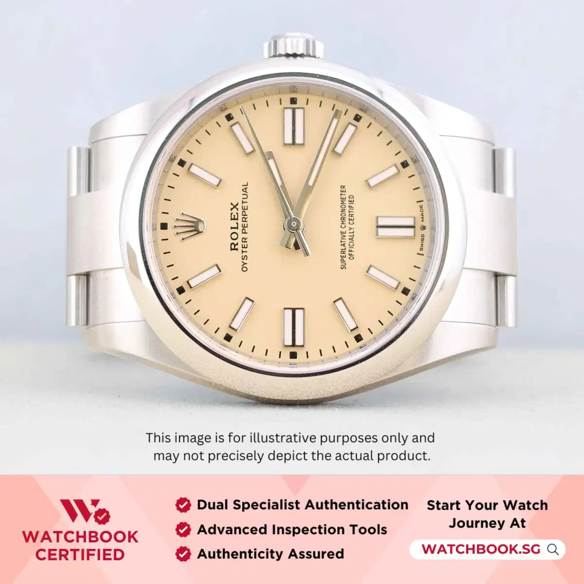 Rolex Oyster Perpetual 134300 Beige Oyster
