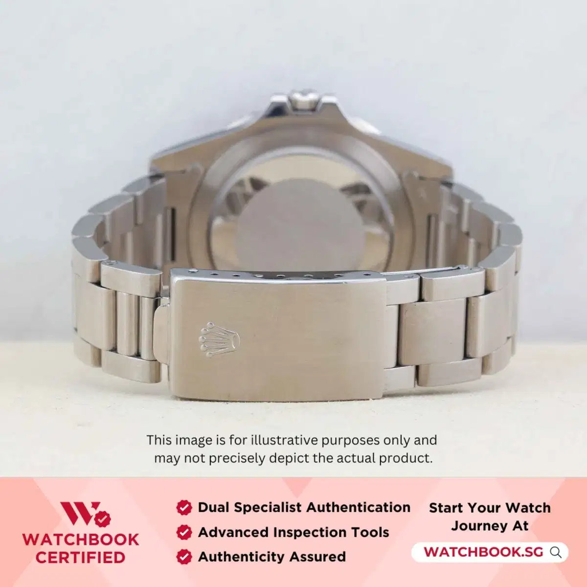 Rolex GMT-Master Pepsi 16750 Black w Index Oyster thumbnail