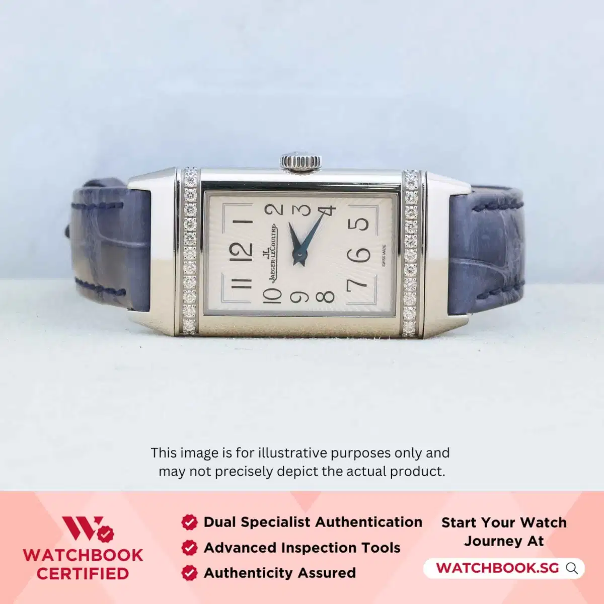 Jaeger LeCoultre JLC Reverso One Q3288420 Silver Arabic