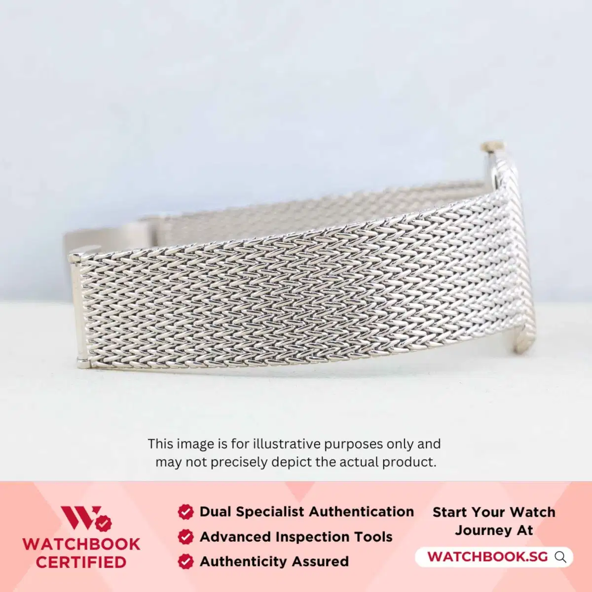 Audemars Piguet Vintage Bracelet 4023 Black w 3,6,9 Diamond thumbnail