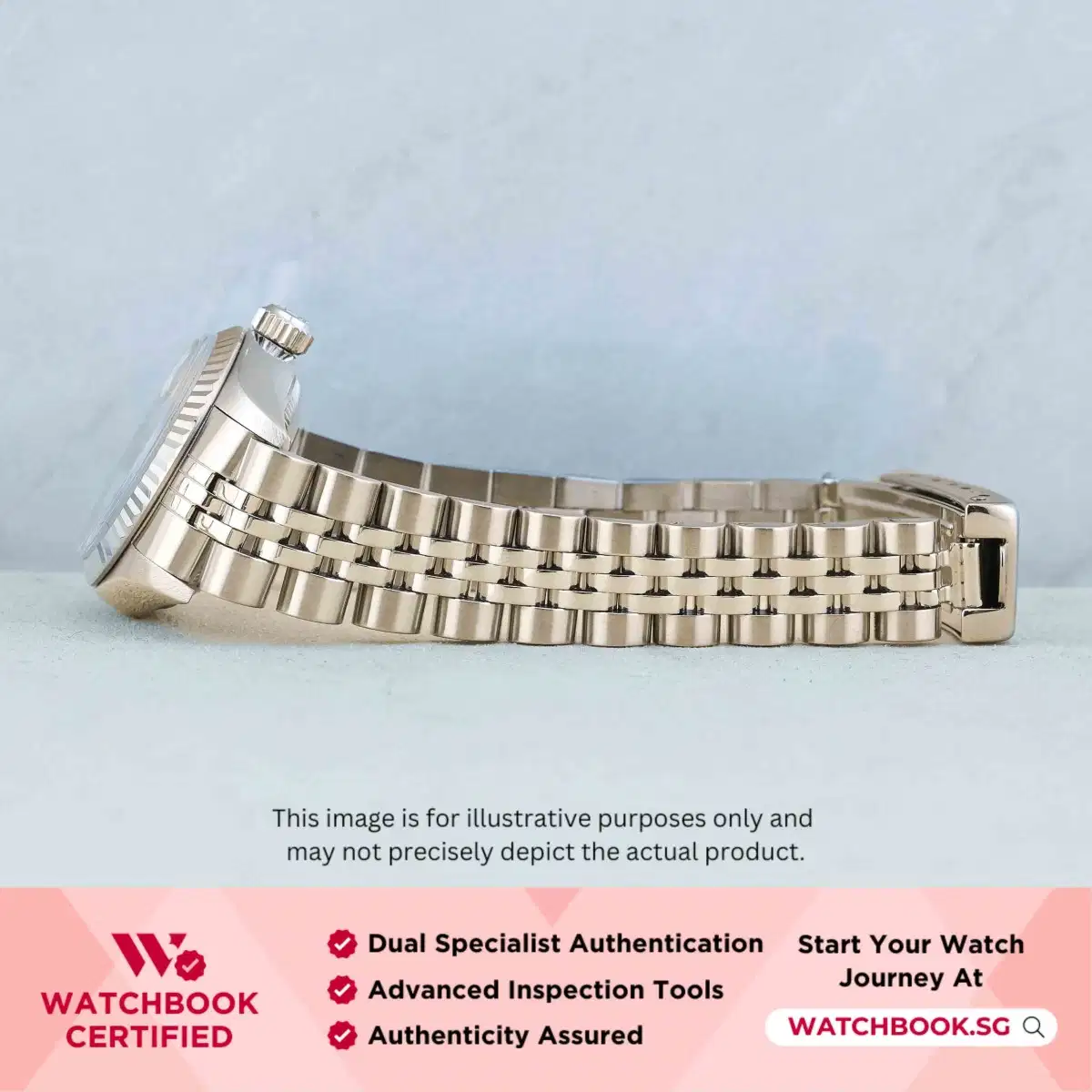 Rolex Datejust 79174 Silver w 10 Points Diamond Jubilee thumbnail